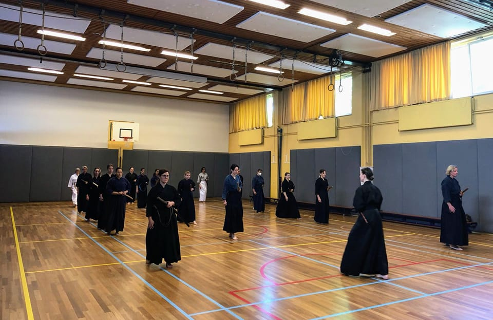 Iaido at the 2022 Seminar for Women in Kendo & Iaido