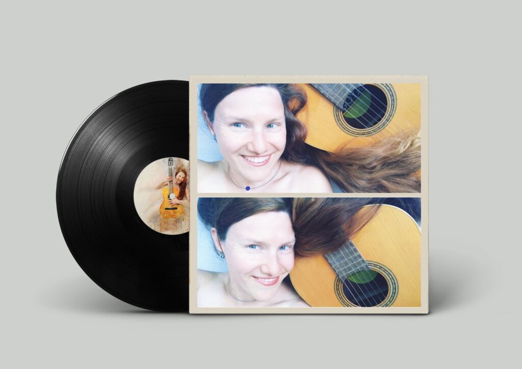 Home Strung - the naked guitar, solo album by Martine Mussies